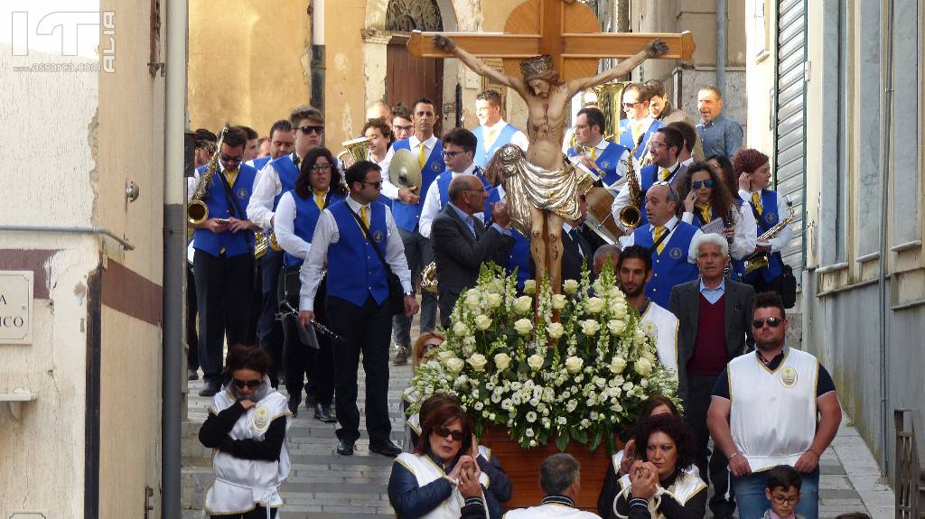 PROCESSIONE DEL SANTISSIMO CROCIFISSO - ALIA 14 MAGGIO 2017