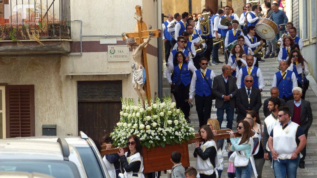Processione del Santissimo Crocifisso - Alia 14 Maggio 2017, 