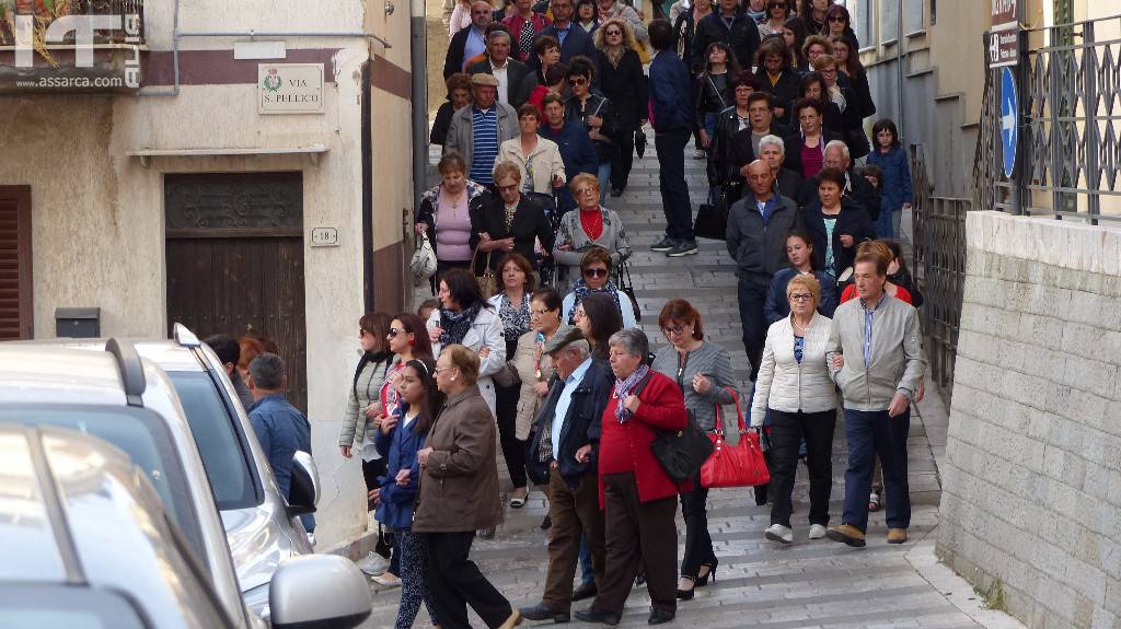 Processione del Santissimo Crocifisso - Alia 14 Maggio 2017, 