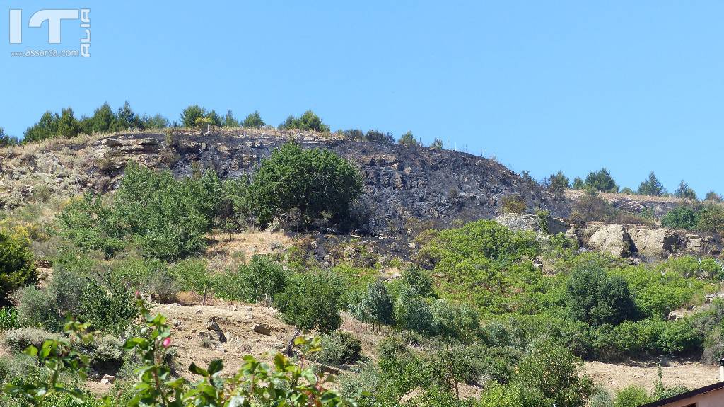 Incendio a Pizzo Garibaldi, 