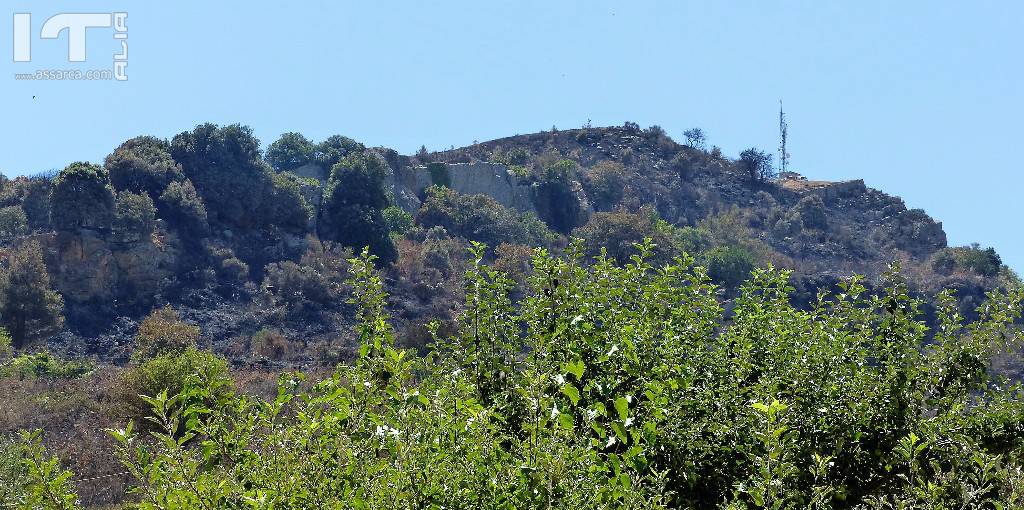  Il territorio Aliese  devastato da un incendio di vaste proporzioni., 