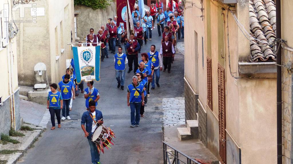 Immagini della Processione di Santa Rosalia, 