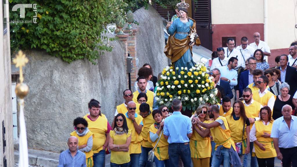 Immagini della Processione di Santa Rosalia, 