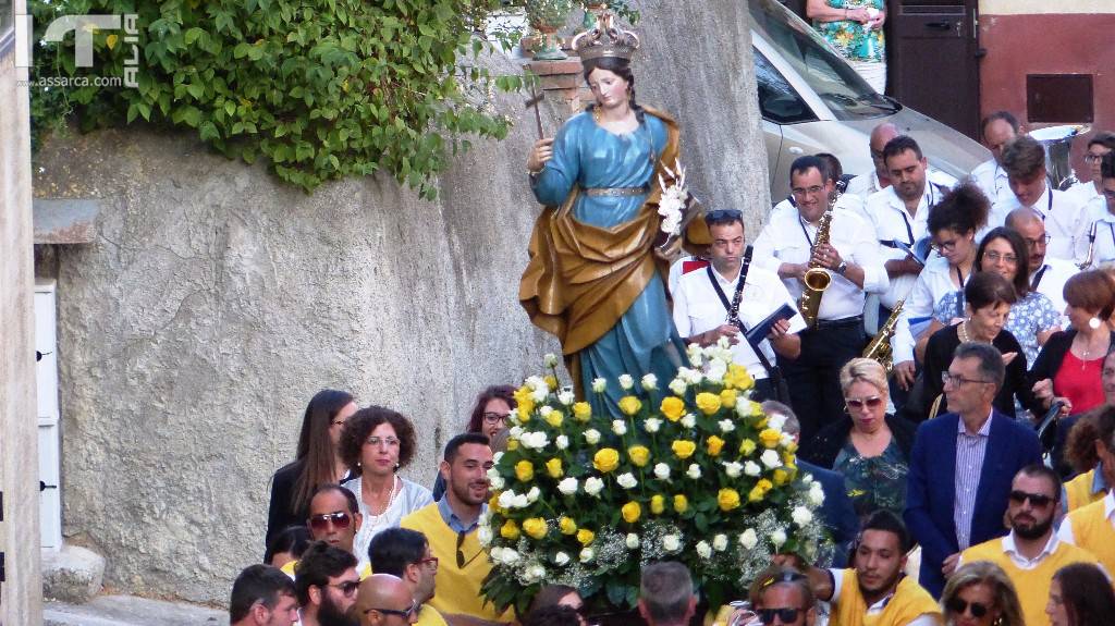 Immagini della Processione di Santa Rosalia, 