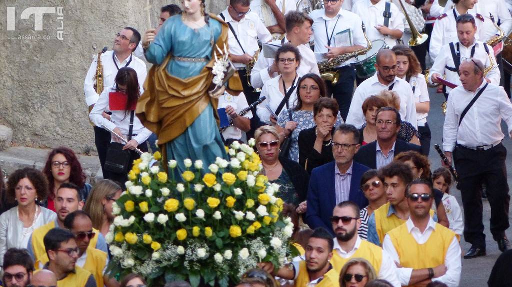 Immagini della Processione di Santa Rosalia, 