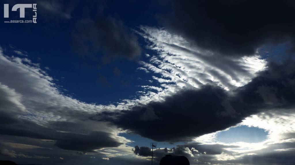 Guarda che cielo !   -  Le nuvole di Domenica 26 Novembre 2017, 