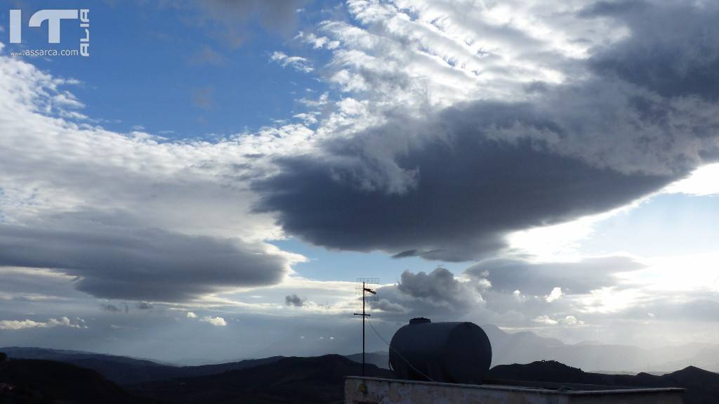 Guarda che cielo !   -  Le nuvole di Domenica 26 Novembre 2017, 