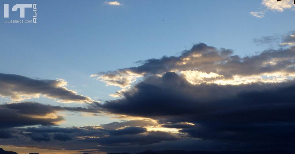 Guarda che cielo !   -  Le nuvole di Domenica 26 Novembre 2017, 