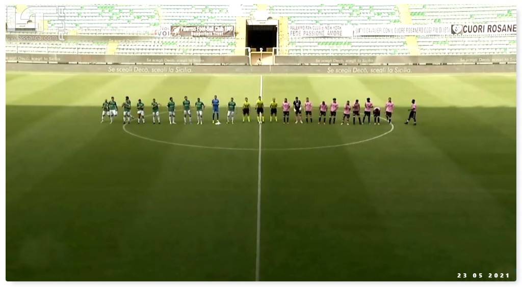 Avellino Palermo 26 Maggio 2021 ore 20:45, 