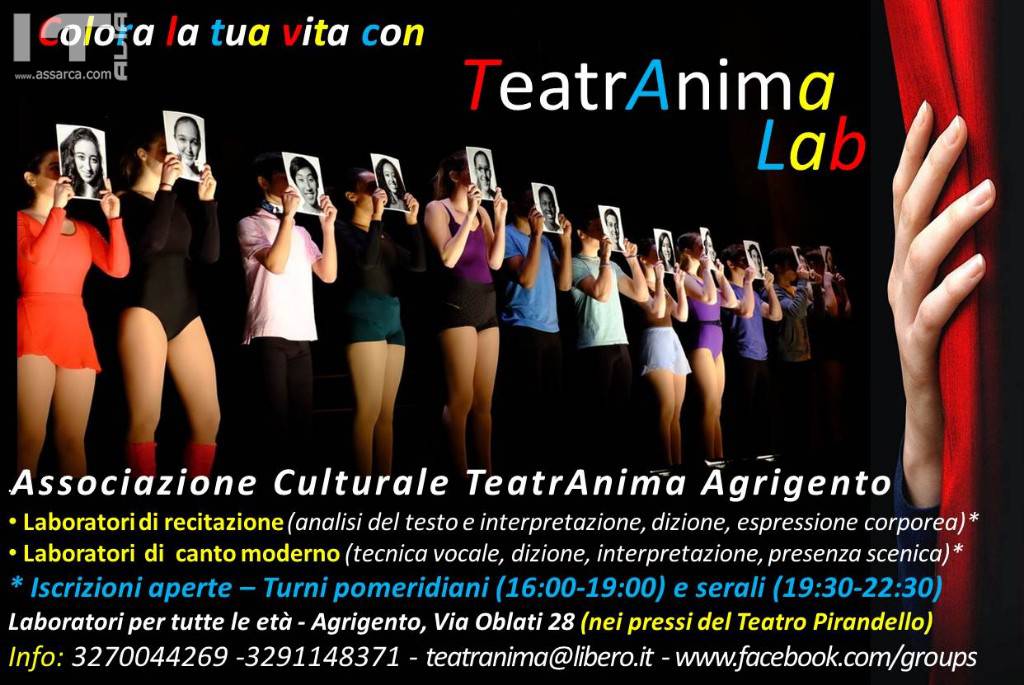 TeatrAnimalab Agrigento - Laboratori di recitazione e canto moderno, 