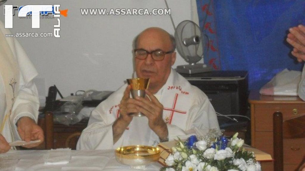 PADRE ROSOLINO LAMENDOLA CELEBRA 50 ANNI DI SACERDOZIO