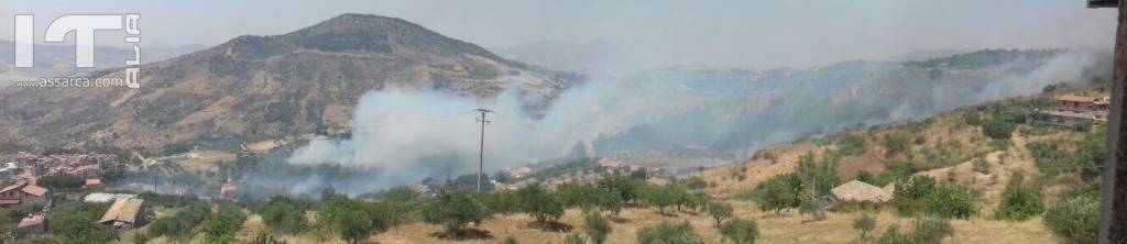 Alia piromani all`opera. Incendi in diverse aree del territorio