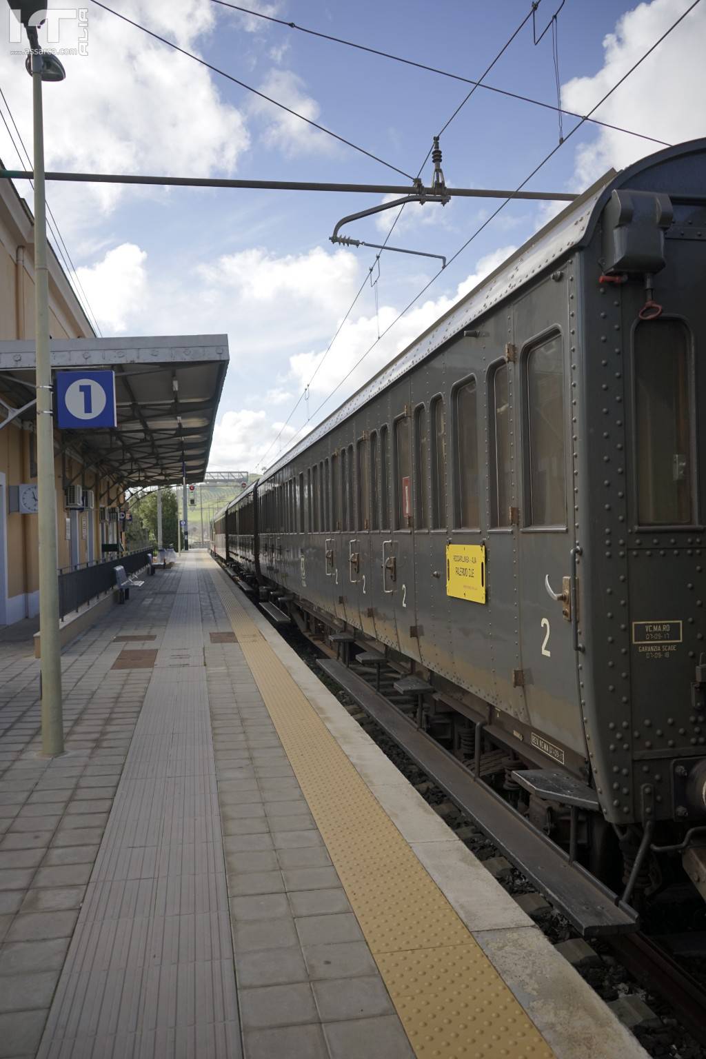 TRENO STORICO DA PALERMO A ROCCAPALUMBA ALIA - DICEMBRE 2022