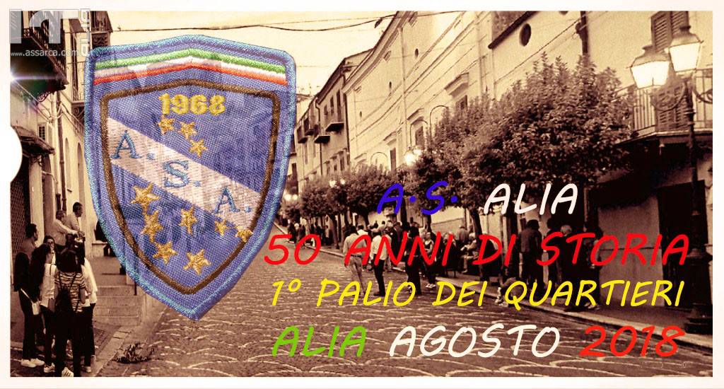 <b>CITTA DI ALIA ASSOCIAZIONE SPORTIVA ALIA - 1 Palio Dei Quartieri </b>, 