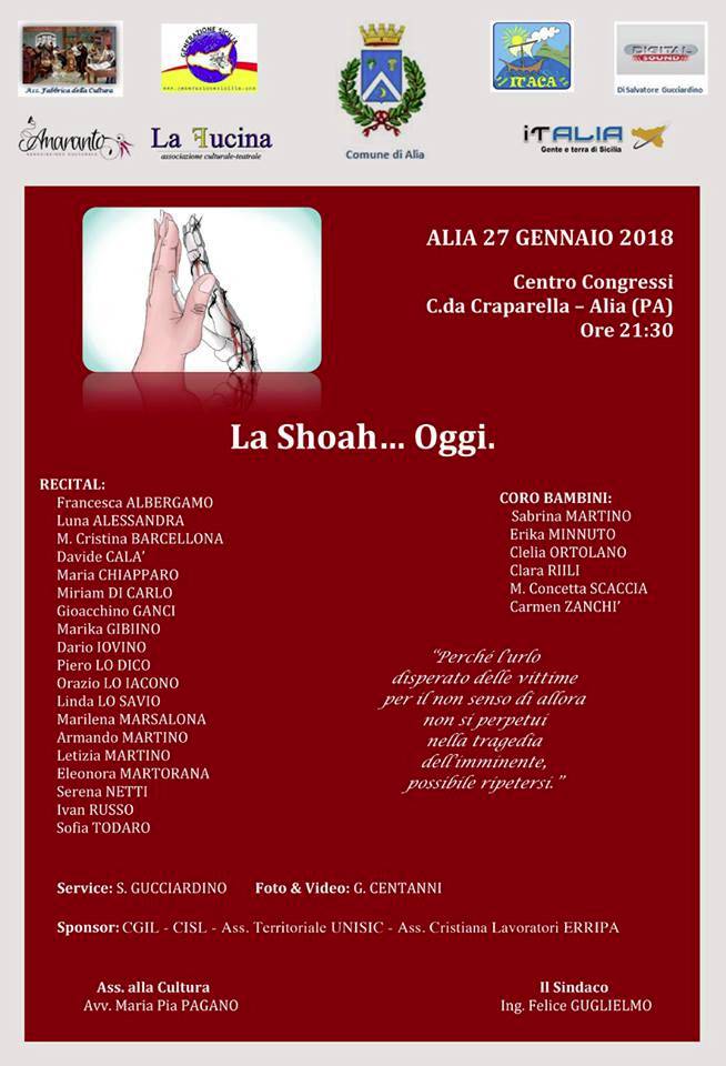 La Shoah.....Oggi, 