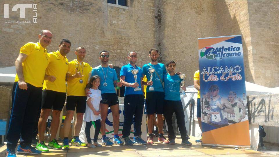 Grandi numeri al 2Trofeo Podistico Alcamo Citt DArte BioRace, trionfo di Salvatore Pisciotta e Lucia Maltese, 