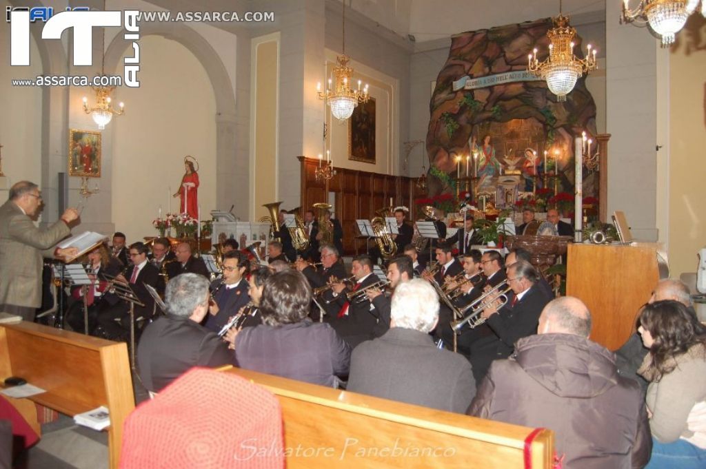 MALVAGNA -  CONCERTO DI NATALE - PARROCCHIA S.ANNA - 21/12/2015