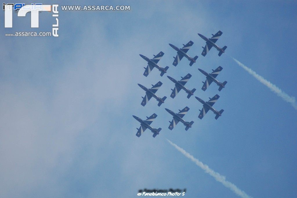 AIR SHOW NAXOS 2015 - LA PAN DELLE FRECCE TRICOLORI A GIARDINI NAXOS (ME) - 27/09/2015