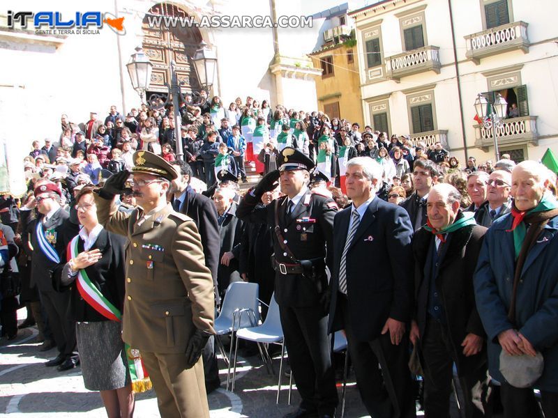 VALLEDOLMO - CELEBRAZIONI PER IL 150 ANNIVERSARIO DELL`UNIT NAZIONALE