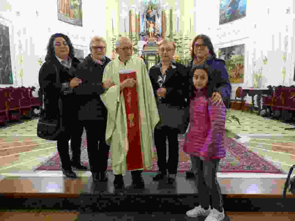 I 90 anni di Monsignor Antonino Disclafani . Santuario Madonna delle Grazie  Alia  20 Maggio 2023