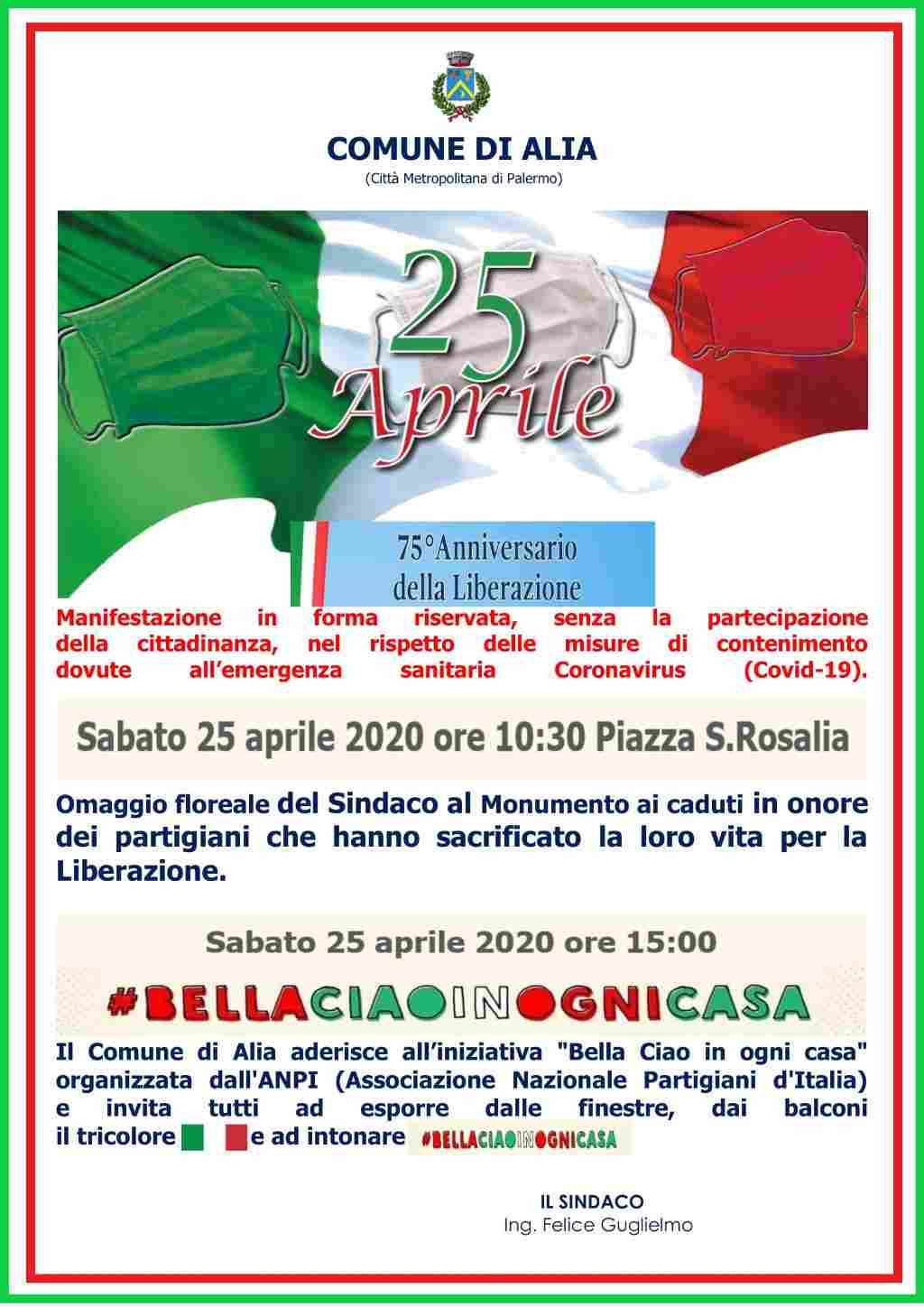 25 APRILE 2020 