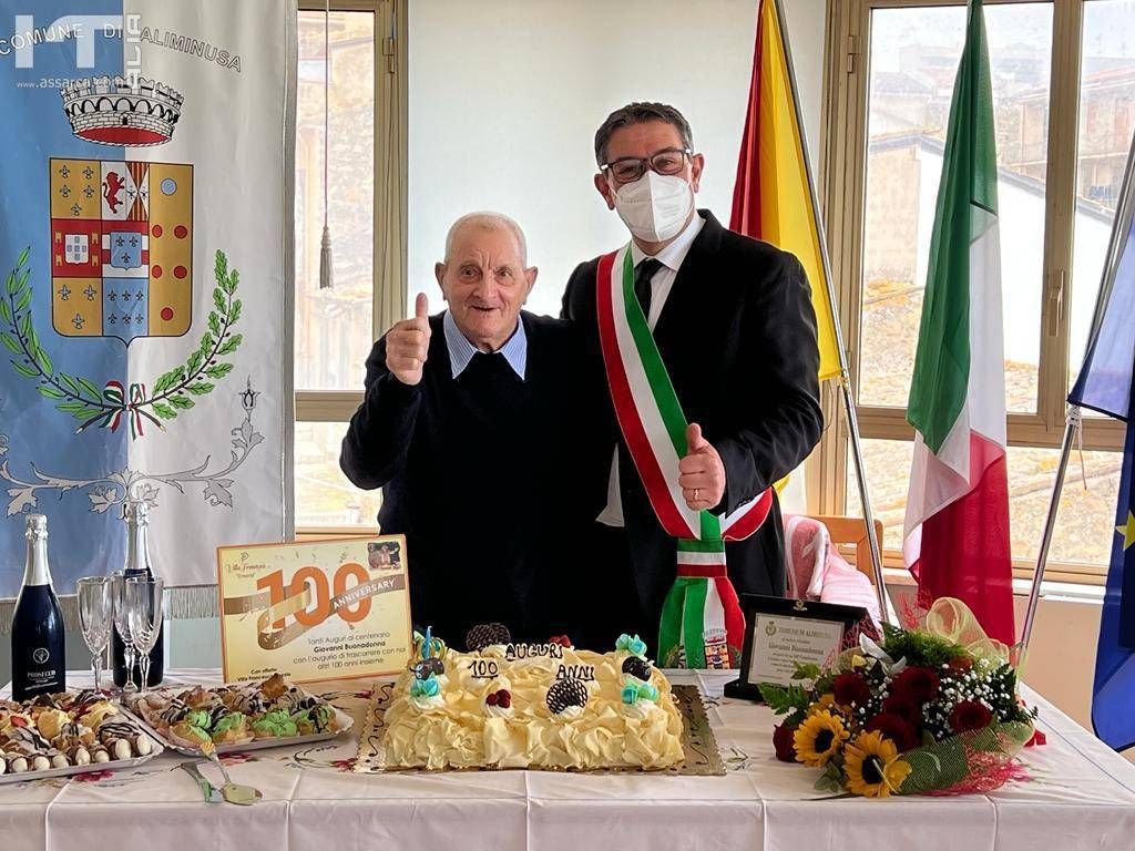 ALIMINUSA FESTEGGIA I 100 ANNI DI GIOVANNI BUONADONNA