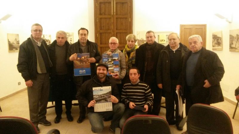 Presentazione dodicesimo calendario 2014 di Alia premiazione concorso fotografico aspetti di Alia 2014