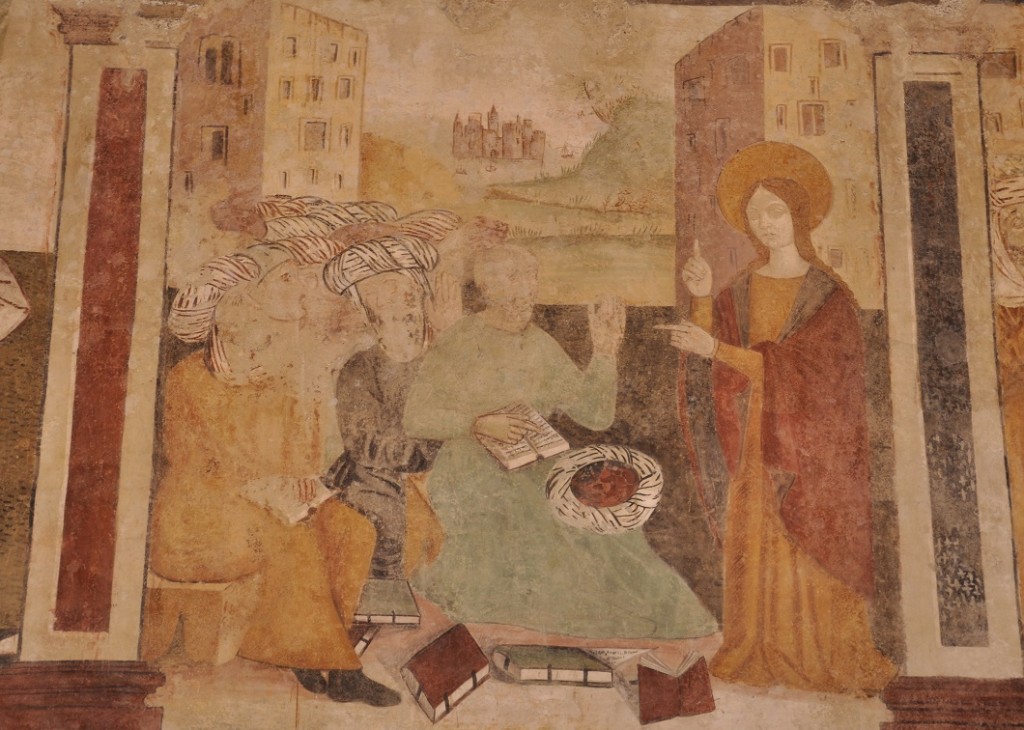 Nell’alveo dell’antica tradizione universitaria europea: presentazione del ciclo pittorico nella medievale chiesa di S. Caterina di Alessandria