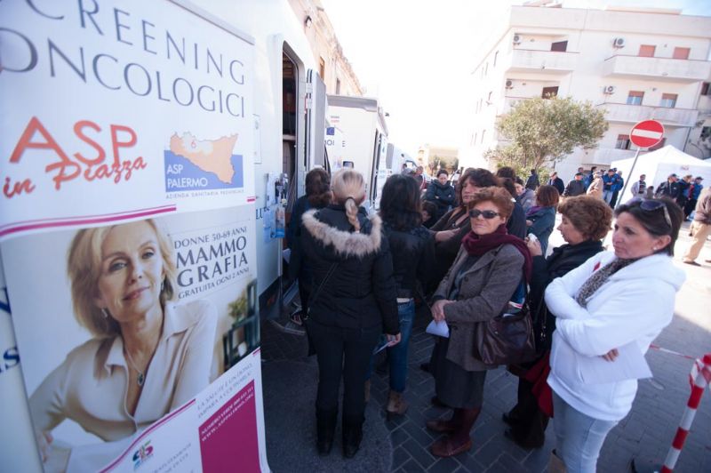 ASP in PIAZZA GIOVEDI A LERCARA FRIDDI. DALLE ORE 10 ALLE 17 A PIAZZA DUOMO PREVENZIONE E VISITE MEDICHE GRATUITE
