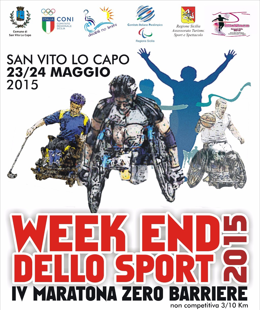 Podismo:  Corsa ZERO BARRIERE  a San Vito Lo Capo al via oltre duecento atleti