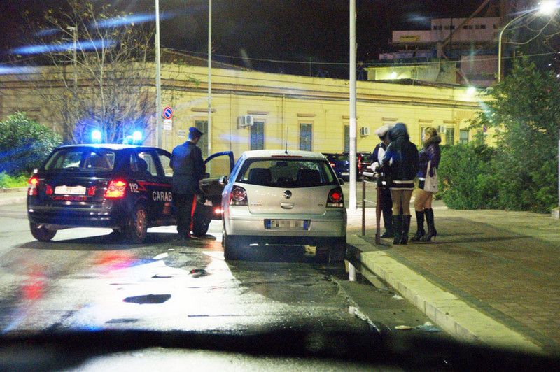 Palermo, controlli antiprostituzione dei carabinieri in città