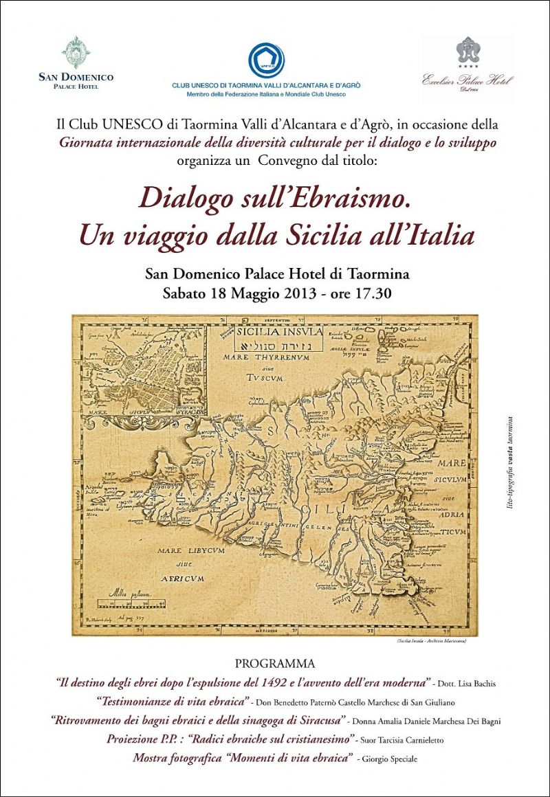  DIALOGO SULLEBRAISMO. UN VIAGGIO DALLA SICILIA ALLITALIA