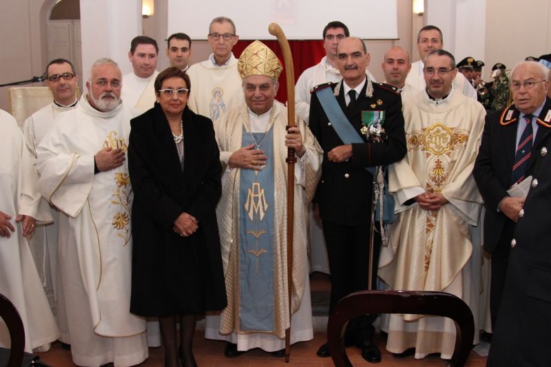 CELEBRAZIONE DELLA VIRGO FIDELIS PATRONA DELLARMA DEI CARABINIERI, DEL 73° ANNIVERSARIO DELLA BATTAGLIA DI CULQUALBER E DELLA GIORNATA DELLORFANO