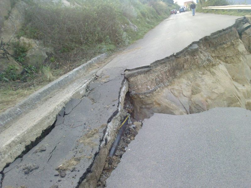 Alia: Ancora chiusa al traffico la Sp 7 Alia -Montemaggiore
