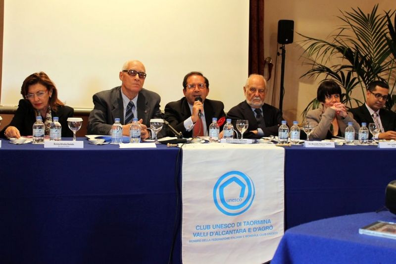 CONVEGNO DA PARTE DEL CLUB UNESCO DI TAORMINA E VALLE DELLALCANTARA E DAGRO SULL EBRAISMO IN SICILIA