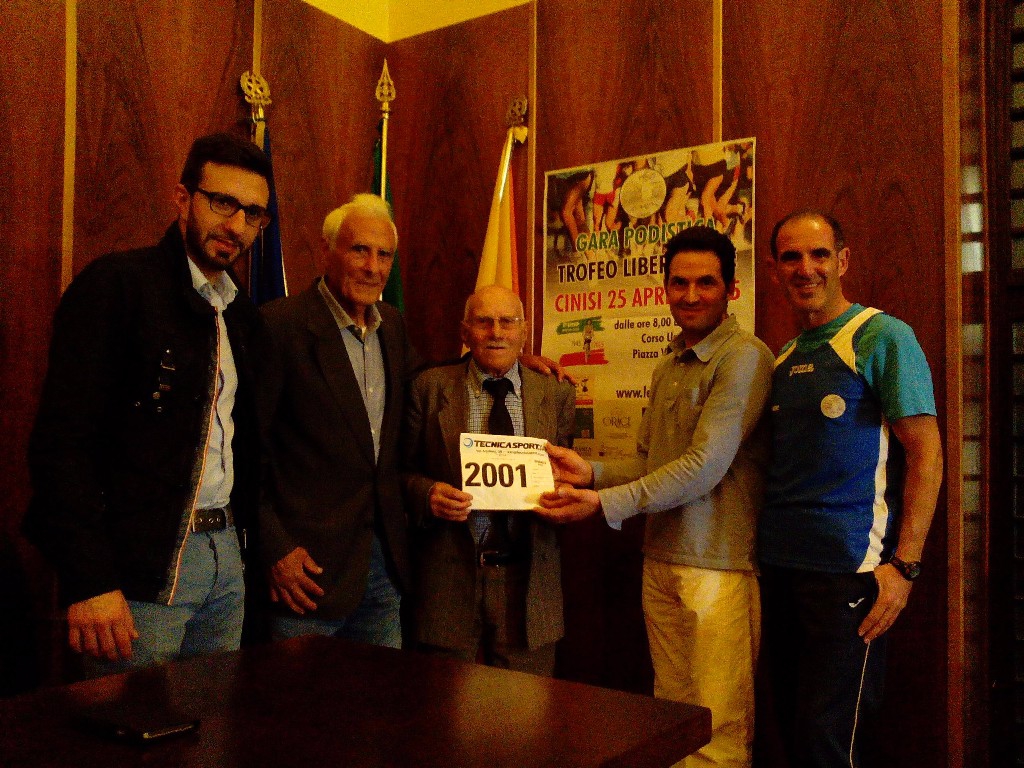 Podismo: Presentato a Cinisi il Trofeo Nazionale della Liberazione al via duecento atleti