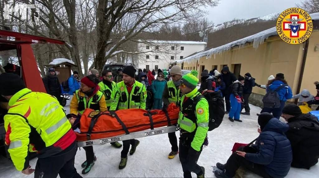 Piano Battaglia, tanto vento e gli immancabili incidenti della domenica