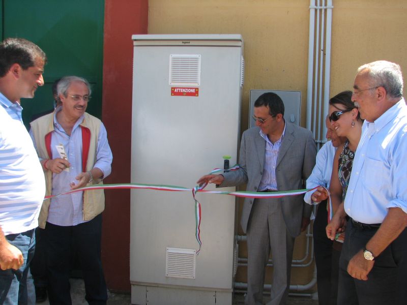 Caltavuturo:Inaugurato l` impianto fotovoltaico in contrada "Giovannazzo"