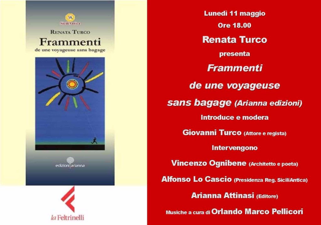 PRESENTAZIONE DEL LIBRO "FRAMMENTI" DI RENATA TURCO