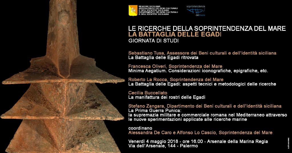 Soprintendenza del Mare - Giornata di Studi: La Battaglia delle Egadi