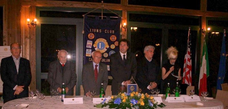 CAPO D`ORLANDO: I  LIONS  RICORDANO  L?ANNIVERSARIO  DELLA FONDAZIONE