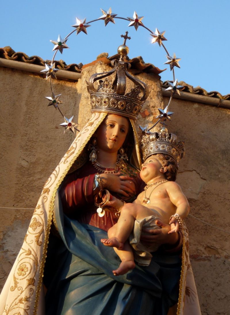 Alia - Festa della Patrona Maria Santissima di tutte le Grazie.
