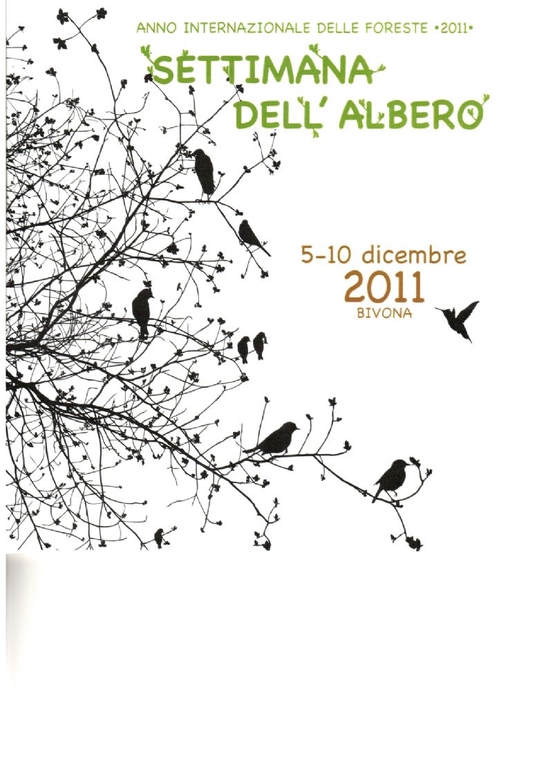 BIVONA (AG) - SETTIMANA DELL`ALBERO - 5/10 DICEMBRE 2011