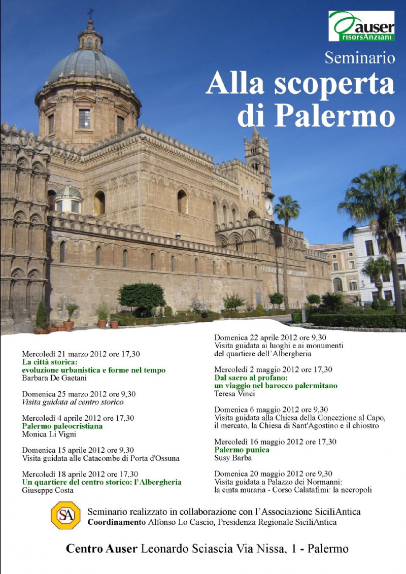 PALERMO - Seminario dal titolo: ?Alla scoperta di Palermo?,