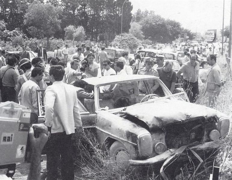 STRAGE DELLA CIRCONVALLAZIONE. 33 ANNIVERASARIO DELLOMICIDIO DELLAPP. SILVANO FRANZOLIN E DEI CARABINIERI LUIGI DI BARCA E SALVATORE RAITI.