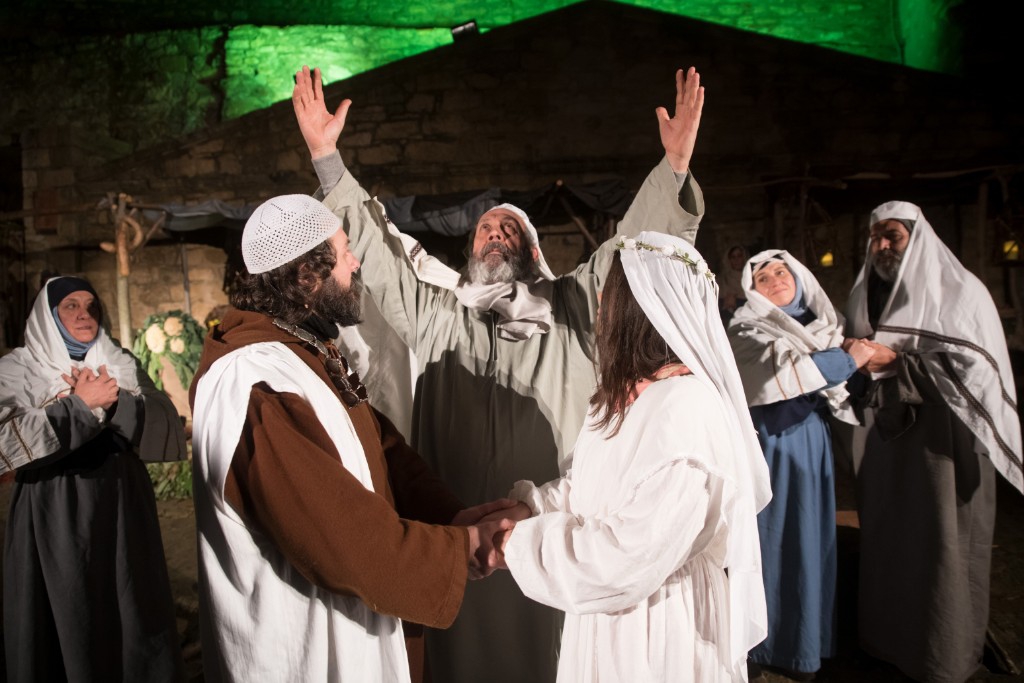 A GANGI LA MAGIA DELLA DECIMA EDIZIONE DEL PRESEPE VIVENTE DA NAZARETH A BETLEMME