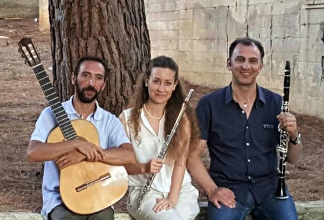 La musica del Trio Ethos al Castello di Roccella