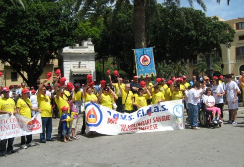 TERMINI IMERESE (PA): Grande partecipazione alla prima giornata del Donatore di Sangue della FIDAS Sicilia