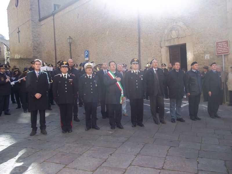 GANGI (PA), COMMEMORAZIONE CADUTI E FORZE ARMATE