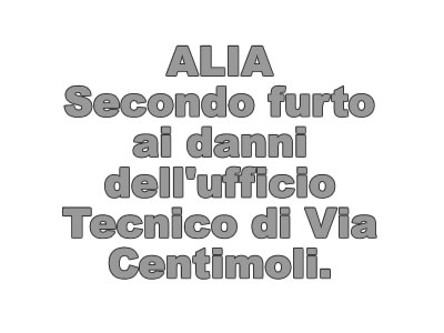 Furto all?ufficio Tecnico Comunale di Alia.